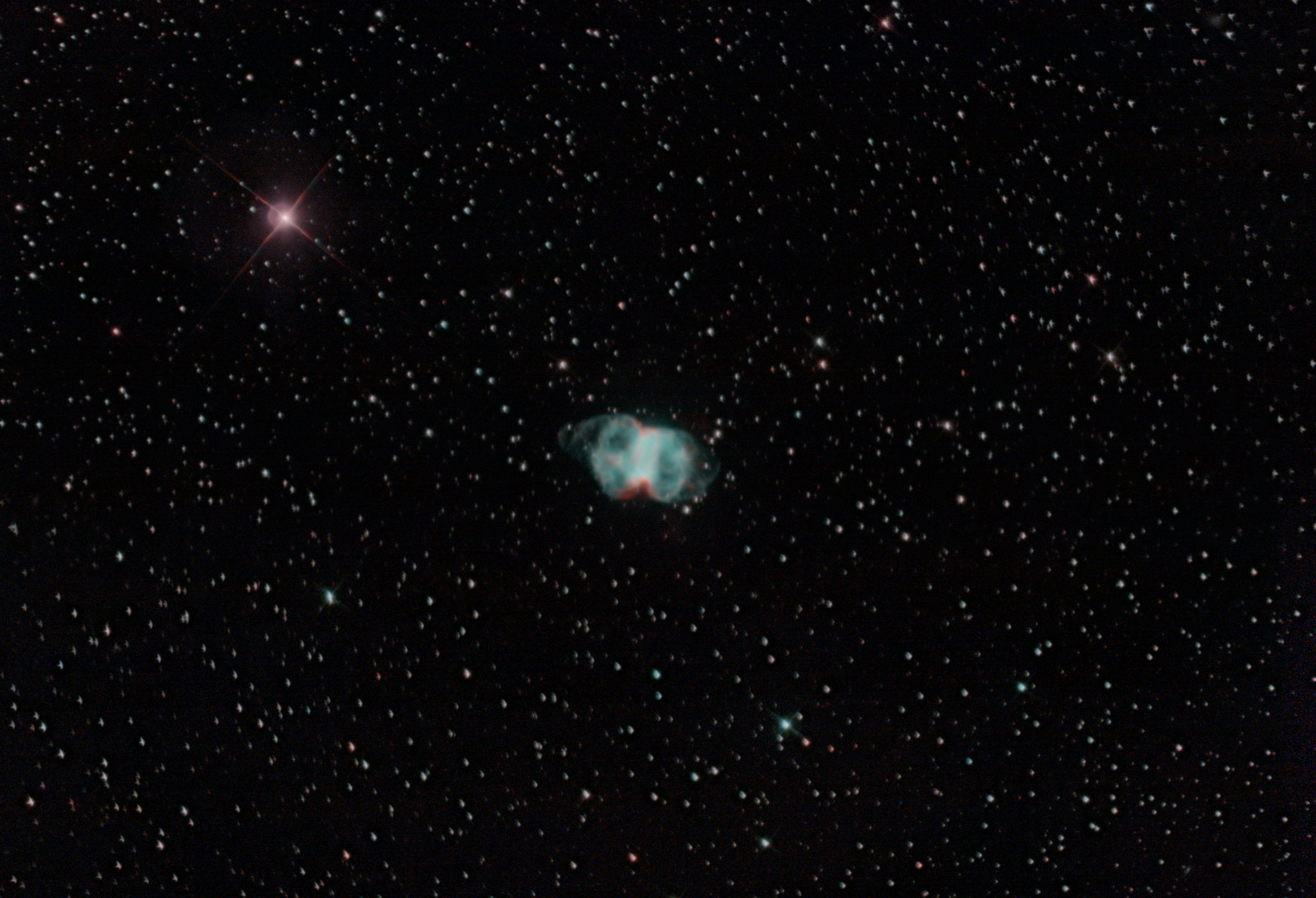 Messier 76 (Kis Súlyzó-köd) 